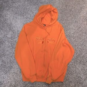 Zip up hoodie
